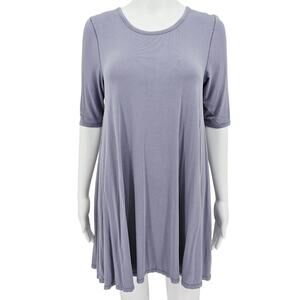 We The Free People Tunic Top Blue Purple M